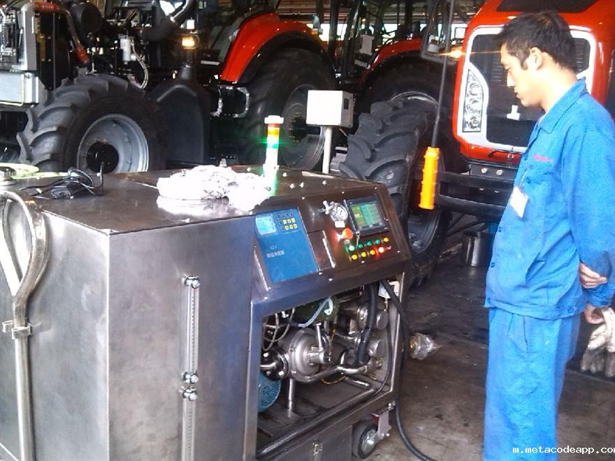 汽车液压油滤油机现场照片